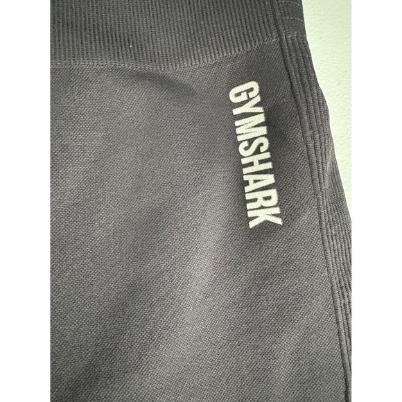 Gymshark Vital Seamless Leggings High Waisted Workout Gym Activewear Black M - Picture 2 of 7